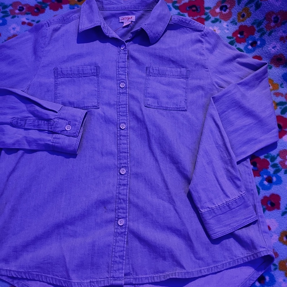 Never worn blue button down “no tag”